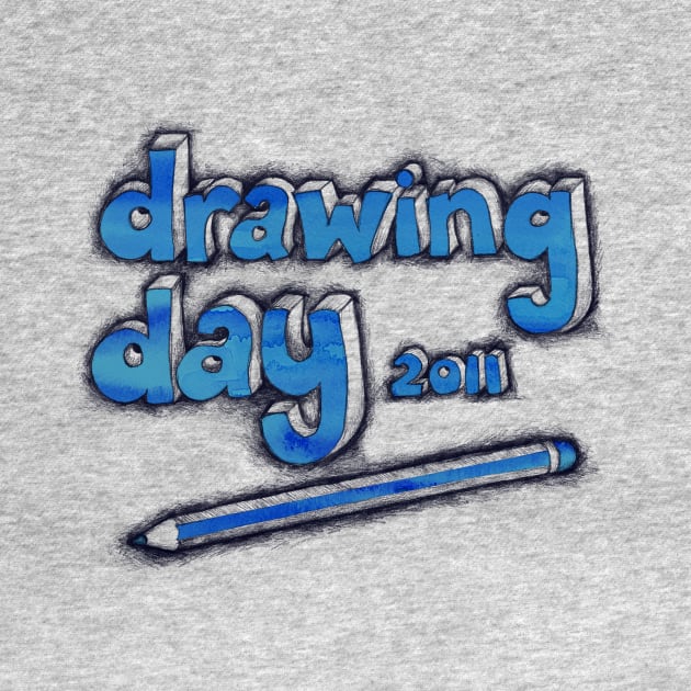 Drawing Day Tee 2 by micklyn